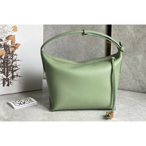 Loewe Cubi Crossbody bag in Rosemary supple smooth calfskin