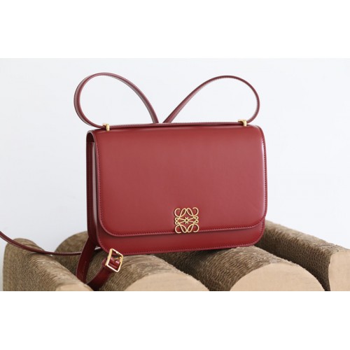 Loewe Goya bag in Red silk calfskin