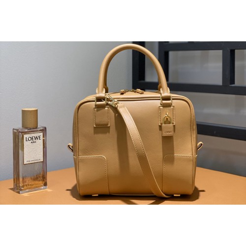 Loewe Amazona 19 square bag in Warm Desert nappa calfskin