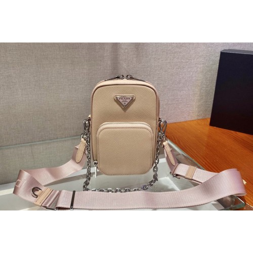 Prada 1BH183 Saffiano leather mini bag in Sand Saffiano leather Prada 1BH183 Saffiano leather mini bag in Sand Saffiano leather