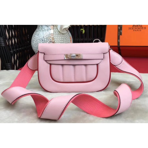 Hermes Berline 20cm Original Swift Leather Bags Pink Red Hermes Berline 20cm Original Swift Leather Bags Pink Red