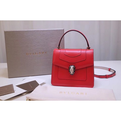 Bvlgari Serpenti Forever 38329 Crossbody Bags Red Calf Leather Bvlgari Serpenti Forever 38329 Crossbody Bags Red Calf Leather