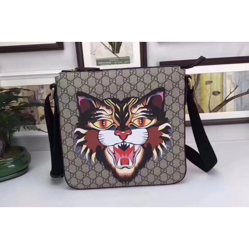 Gucci Angry Cat Supreme messenger Bags