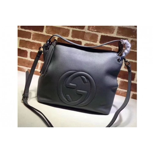 Gucci Soho Leather Hobo Bag Blue Gucci Soho Leather Hobo Bag Blue