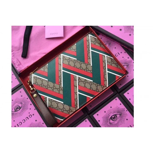 Gucci Supreme pouch
