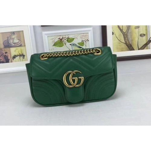 Gucci Now Marmont Mini Shoulder Bag Green Gucci Now Marmont Mini Shoulder Bag Green