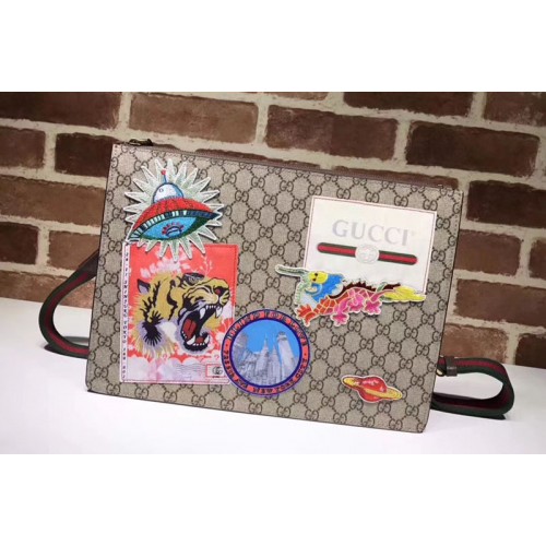 Gucci Courrier Soft Supreme Messenger Bags
