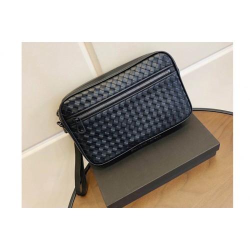 Bottega Veneta Small Citydoc bag IN Black Intrecciato calf leather