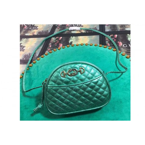 Gucci Laminated Leather Mini Bags Green Gucci Laminated Leather Mini Bags Green