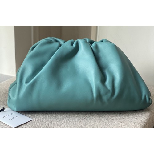 Bottega Veneta pouch bag Soft oversize clutch in Blue Nappa leather