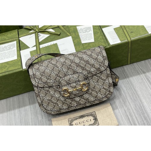 Gucci x Balenciaga Gucci Horsebit 1955 small shoulder bag
