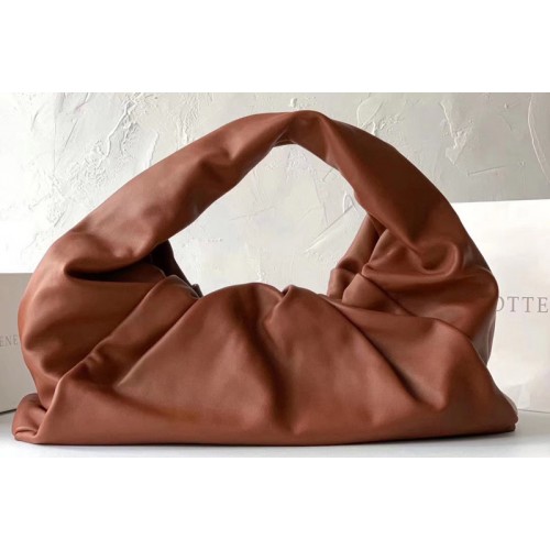 Bottega Veneta The shoulder Pouch bag in Red Calfskin Leather Bottega Veneta The shoulder Pouch bag in Red Calfskin Leather