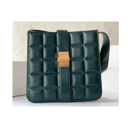 Bottega Veneta padded marie bag in Green Calfskin Leather