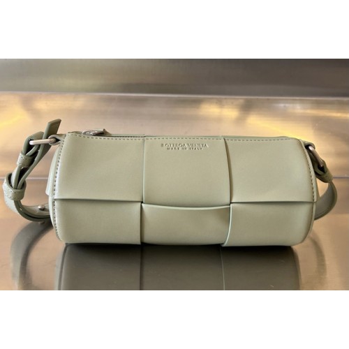 Bottega Veneta Small Canette Bag in Travertine Leather