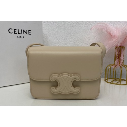 Celine TEEN BAG CUIR TRIOMPHE IN Light Pink NATURAL CALFSKIN