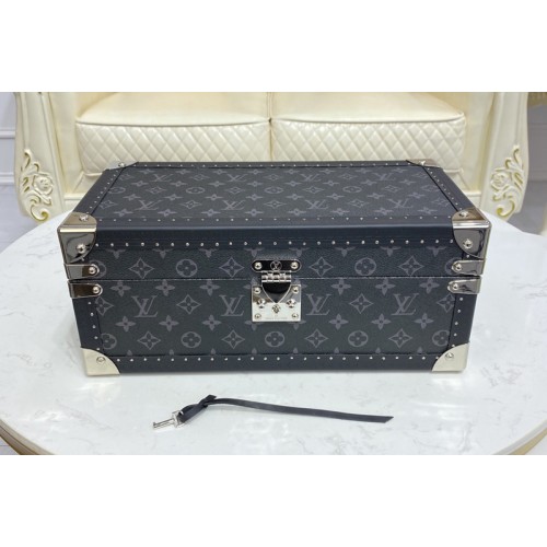 Louis Vuitton Coffret Jewelry Box in Monogram Eclipse Canvas Louis Vuitton Coffret Jewelry Box in Monogram Eclipse Canvas