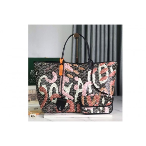 Goyard Saint Louis GM bag in Multicolor Goyardine Canvas