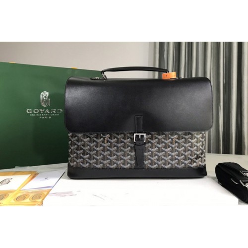 Goyard Citadin PM messenger bag in Black Goyardine Canvas Goyard Citadin PM messenger bag in Black Goyardine Canvas