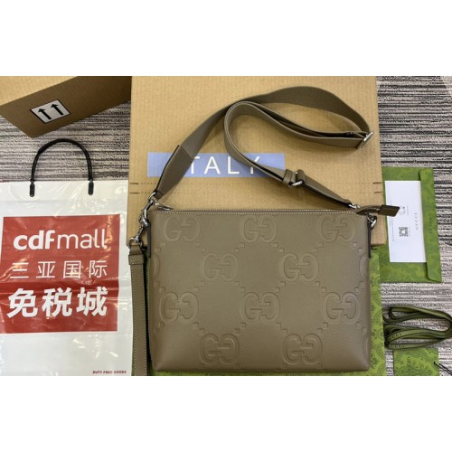 Gucci jumbo Medium Messenger Bag in Dark green jumbo leather Gucci jumbo Medium Messenger Bag in Dark green jumbo leather