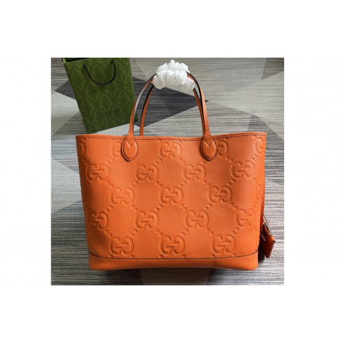 Gucci Jumbo Large Tote Bag in Orange jumbo leather Gucci Jumbo Large Tote Bag in Orange jumbo leather