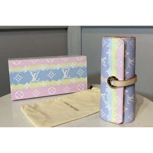 Louis Vuitton GI0374 Colored Pencils Pouch in Pink Monogram canvas Louis Vuitton GI0374 Colored Pencils Pouch in Pink Monogram canvas