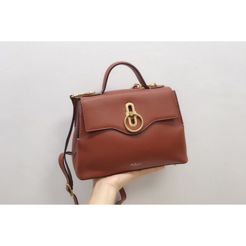 Mulberry HH5059 Mini Seaton Bag in Brown Small Classic Grain