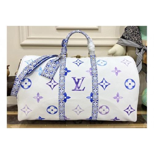 Louis Vuitton M10254 Keepall Bandoulière 45 Bag in Monogram coated canvas Louis Vuitton M10254 Keepall Bandoulière 45 Bag in Monogram coated canvas