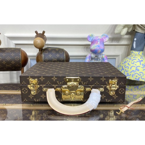 Louis Vuitton M20076 Jewelry vanity in Monogram Canvas With Beige