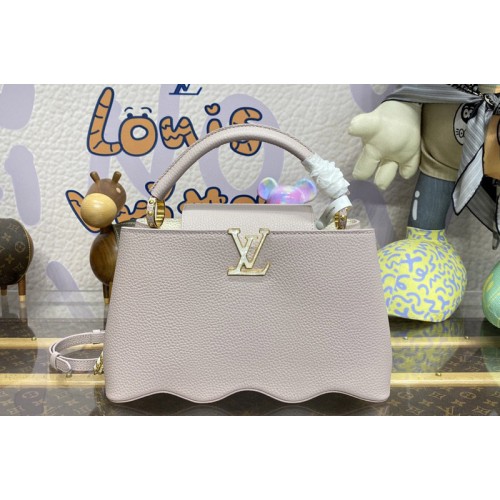 Louis Vuitton M22122 Capucines MM handbag in Wisteria Taurillon leather Louis Vuitton M22122 Capucines MM handbag in Wisteria Taurillon leather