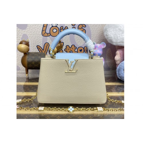 Louis Vuitton M23950 Capucines MM handbag in Taurillon leather Louis Vuitton M23950 Capucines MM handbag in Taurillon leather