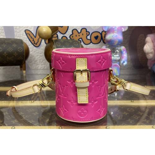 Louis Vuitton M24102 Astor bag in Pink Monogram Vernis embossed leather