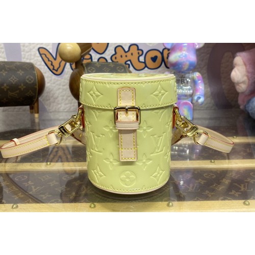 Louis Vuitton M24099 Astor bag in Yellow Monogram Vernis embossed leather