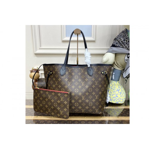 Louis Vuitton M41176 Neverfull MM Tote Bag in Monogram Canvas Louis Vuitton M41176 Neverfull MM Tote Bag in Monogram Canvas