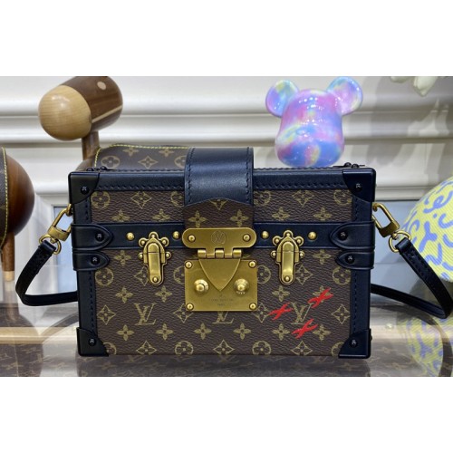 Louis Vuitton M45943 Petite Malle handbag in Monogram canvas