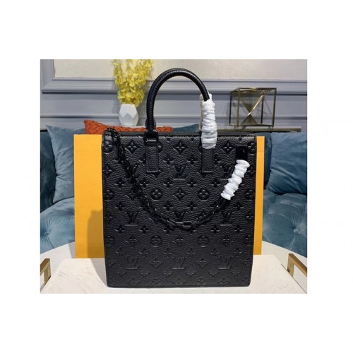 Louis Vuitton M53265 Sac Plat carrier Bags Black Taurillon leather Louis Vuitton M53265 Sac Plat carrier Bags Black Taurillon leather