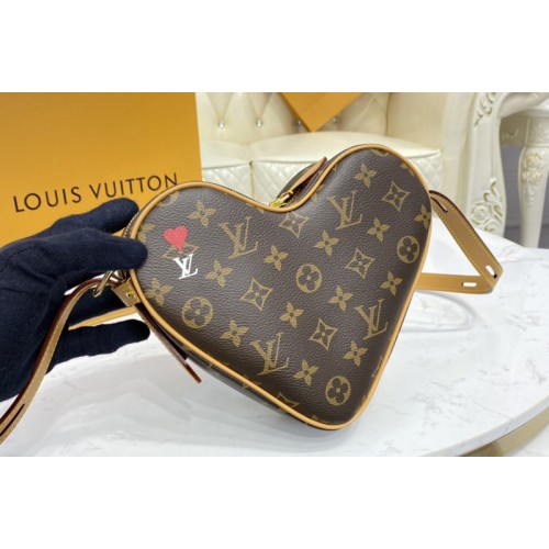 Louis Vuitton M57456 Game On Coeur small handbag in Transformed Monogram canvas