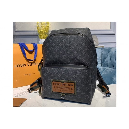 Louis Vuitton M45218 Apollo Discovery Backpack PM Bags in Monogram Eclipse Canvas