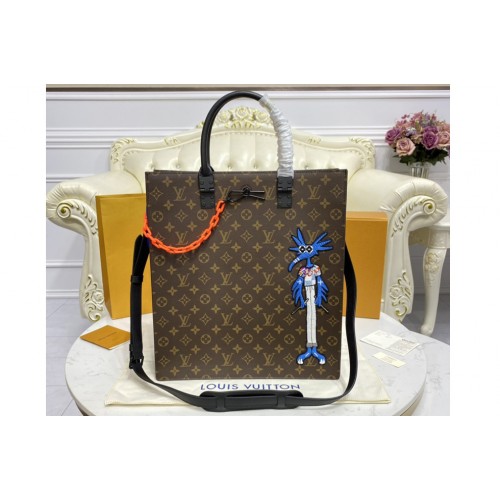 Louis Vuitton M45667 Sac Plat Messenger Bag in Monogram coated canvas Louis Vuitton M45667 Sac Plat Messenger Bag in Monogram coated canvas