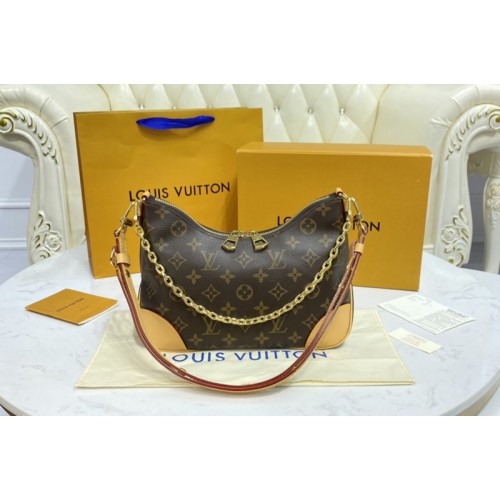 Louis Vuitton M45832 Boulogne handbag in Monogram coated canvas With Beige Leather Louis Vuitton M45832 Boulogne handbag in Monogram coated canvas With Beige Leather