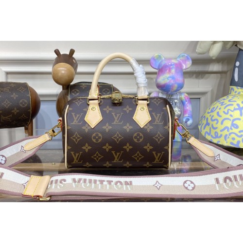 Louis Vuitton M46222 Speedy Bandouliere 20 handbag in Monogram coated canvas Louis Vuitton M46222 Speedy Bandouliere 20 handbag in Monogram coated canvas