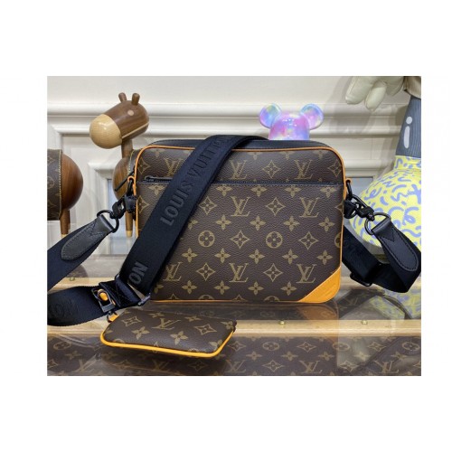 Louis Vuitton M46694 Trio Messenger bag in Radiant Sun Monogram Macassar coated canvas Louis Vuitton M46694 Trio Messenger bag in Radiant Sun Monogram Macassar coated canvas
