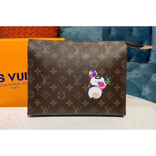 Louis Vuitton M47542 toiletry pouch 26 Bags Monogram canvas With Panda Louis Vuitton M47542 toiletry pouch 26 Bags Monogram canvas With Panda