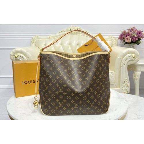 Louis Vuitton M50156 Delightful MM Bag in Monogram coated canvas