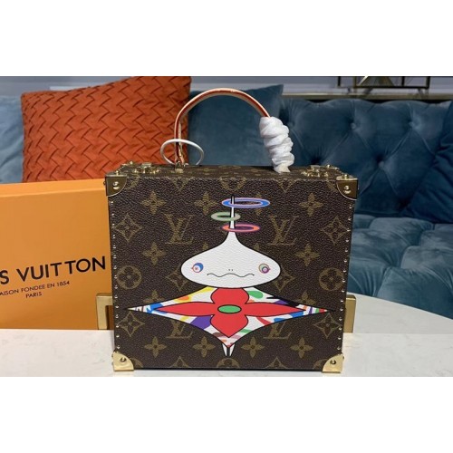 Louis Vuitton M92476 Monogram Murakami Takashi Collaboration Handbags Monogram Canvas With Doll