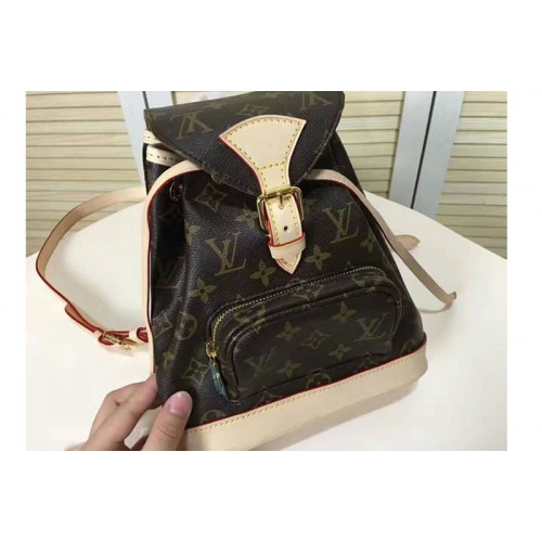 Louis Vuitton M51137 Montsouris PM Backpack in Monogram Canvas Louis Vuitton M51137 Montsouris PM Backpack in Monogram Canvas