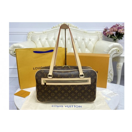 Louis Vuitton M51181 Cite GM Shoulder Bag in Monogram Canvas