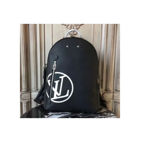 Louis Vuitton M53439 Armand Backpack in Black Taurillon Leather Louis Vuitton M53439 Armand Backpack in Black Taurillon Leather