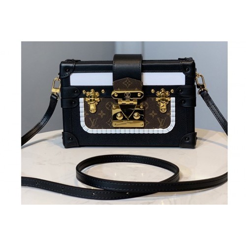 Louis Vuitton M55436 Petite Malle handbag in Monogram canvas Louis Vuitton M55436 Petite Malle handbag in Monogram canvas