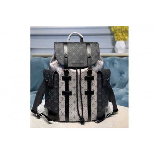 Louis Vuitton M55699 Christopher PM backpack in Black Silver Monogram Eclipse Canvas Louis Vuitton M55699 Christopher PM backpack in Black Silver Monogram Eclipse Canvas