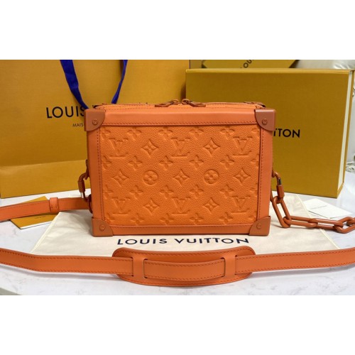 Louis Vuitton M55700 Soft Trunk bag in Orange Taurillon Monogram Louis Vuitton M55700 Soft Trunk bag in Orange Taurillon Monogram